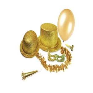 Bolsa de Cotillón Nº6 Deluxe Plata/Oro